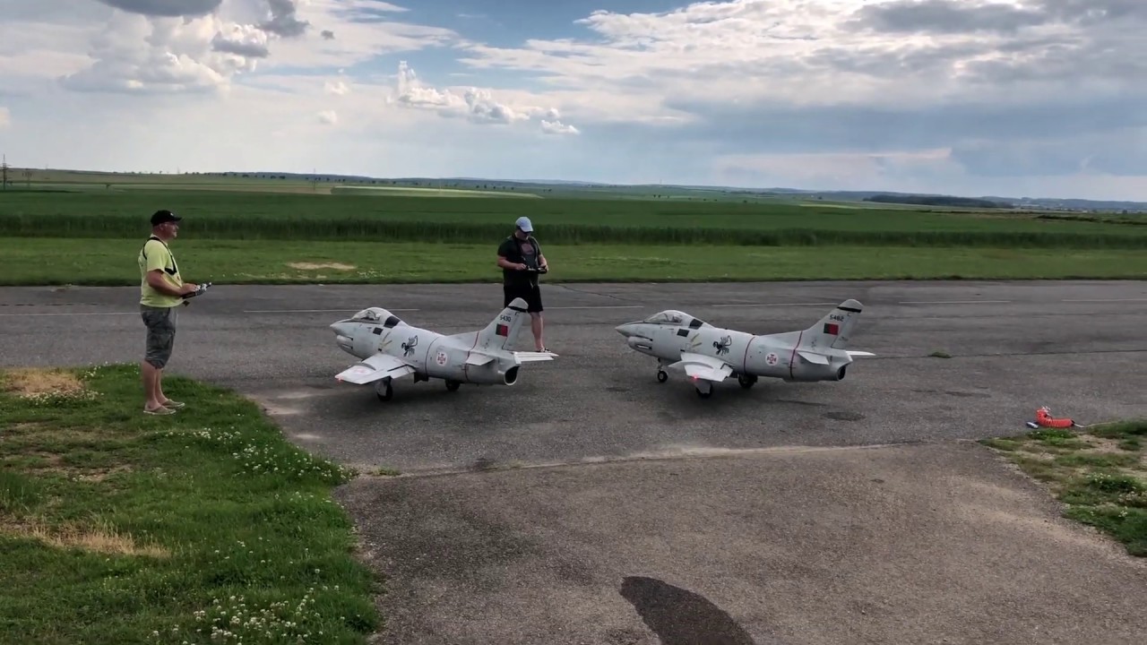 1:3 Fiat G91 2 Ship Formation