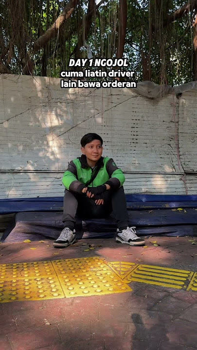 Rookie belom tau cara mainnya #ojol