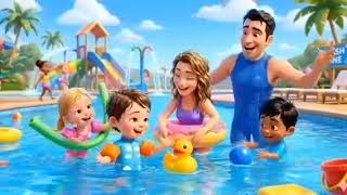 Swim inthe swimming pool .kids song by arsita siva . 