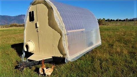 Chicken Coop Idea done correctly! (part 1 the hoop coop)
