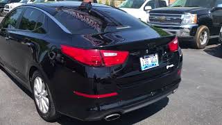 Used 2015 Kia Optima Sedan Black Georgetown Auto Sales