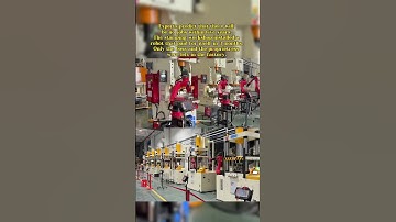 Six-axis stamping robot.#welding #Industry #Palletizing #Stamping #polishing