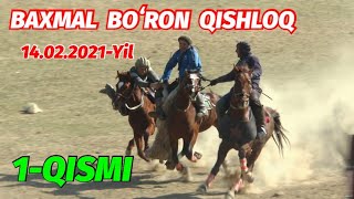 BAXMAL  BO'RON  QISHLOQ 14.02.2021-YIL ULOQ KOPKARI 1-QISMI