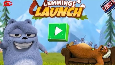 Grizzy and the Lemmings: Lemmings Launch (Boomerang Games) | How to Play
