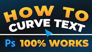How To Curve Text Photoshop (𝟮𝟬𝟮𝟲) | 100% WORKS | NO Yapping, To The Point! | FAST & EASY screenshot 5