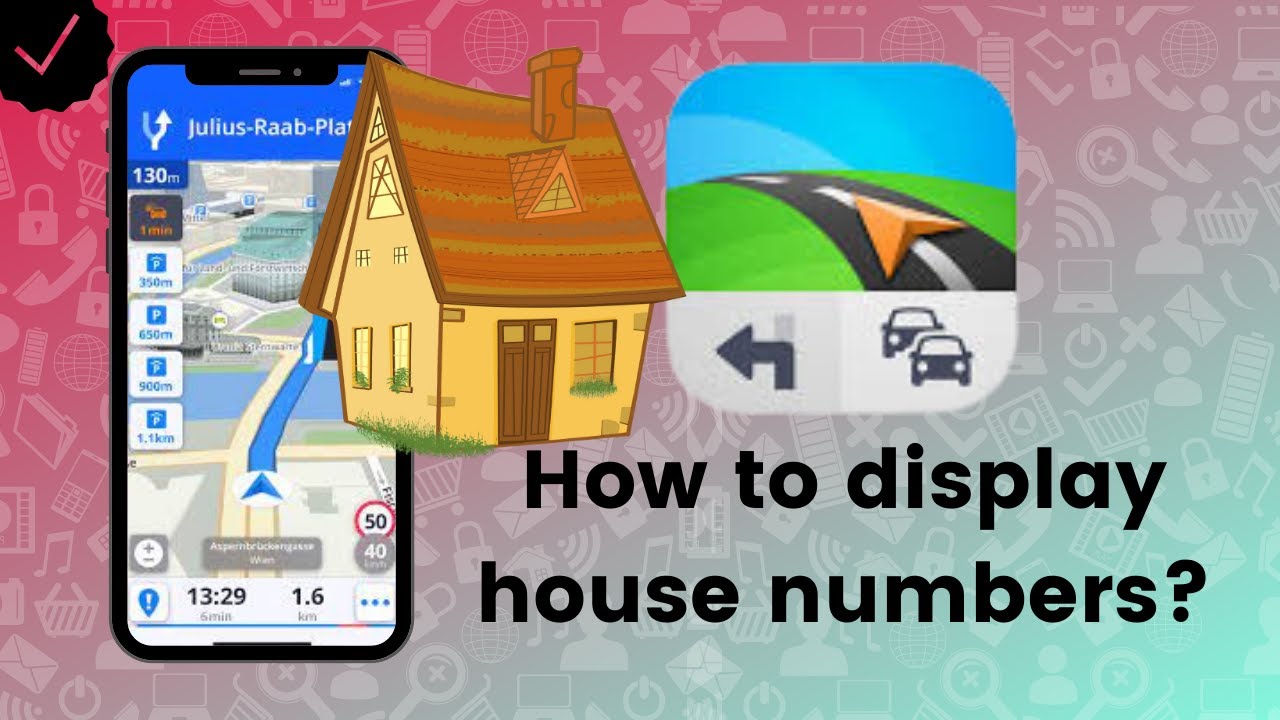 How to display house numbers on the map on Sygic GPS? YouTube