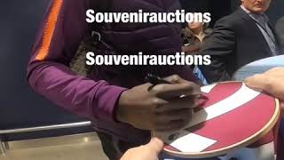 Benjamin Mendy Signed Man City 17/18 away shirt available with Proof. Autograph memorabilia.