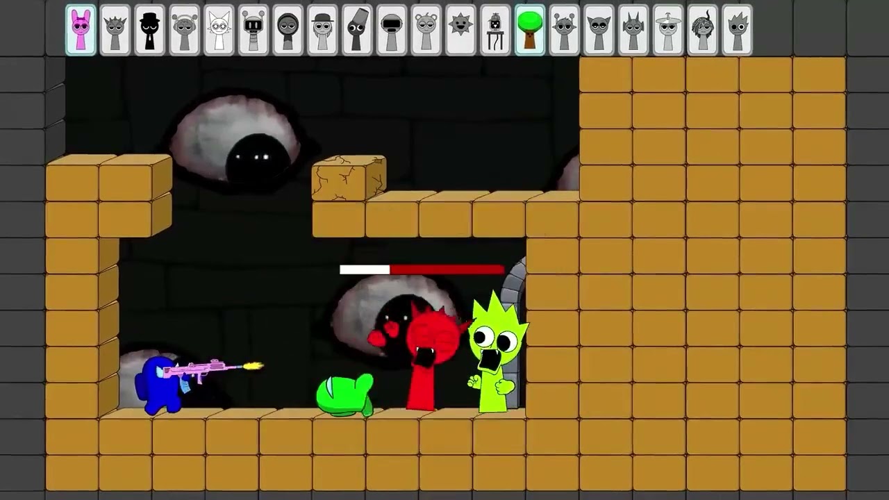 어몽어스 Among Us VS Incredibox Sprunki Lore Monster Bonus| AMONG US FUNNY ANIMATION