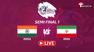LIVE | India vs Iran | Match 26 | Semi-Final 1 | Women
