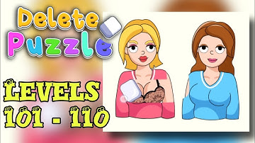 Delete Puzzle: Erase One Part - Levels 101 - 110 - Gameplay - Walkthrough #16