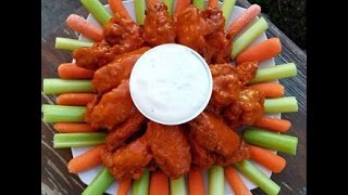 How to make Deep Fried Buffalo Chicken Wings RECIPE - Frank's Red Hot Sauce