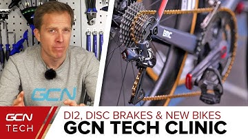 Di2 Upgrades, Road Disc Brakes & New Bike Setup | GCN Tech Clinic
