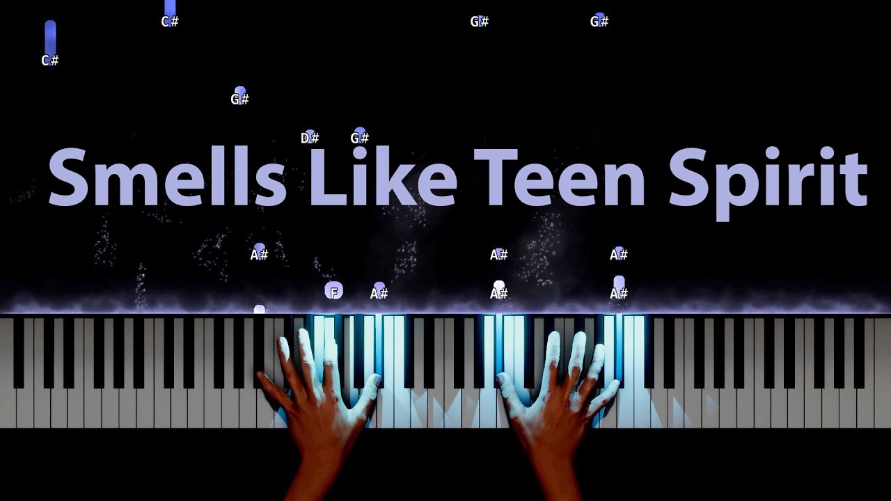 Nirvana - Smells Like Teen Spirit Piano Tutorial