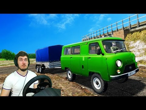 ВЕЗЕМ СТРОЙМАТЕРИАЛЫ К ГЕНЕРАЛУ НА ДАЧУ - RP CITY CAR DRIVING + РУЛЬ