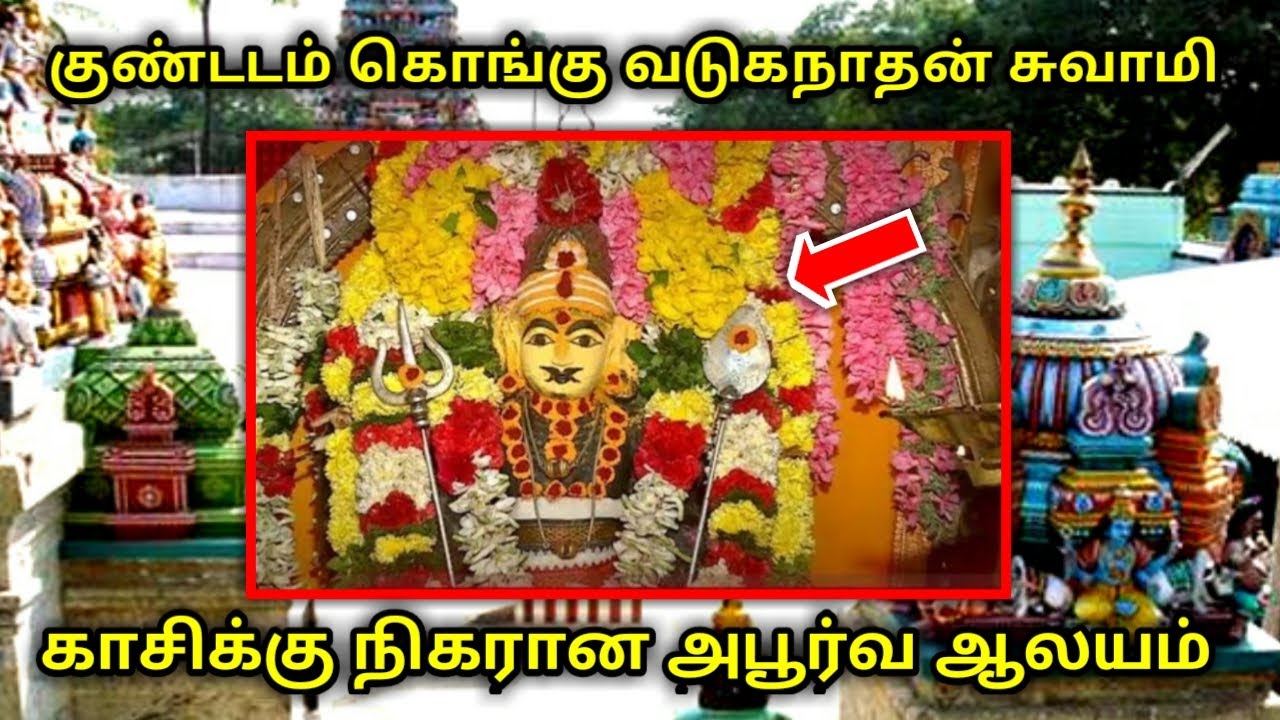 குண்டடம் கொங்கு வடுகநாதன் சுவாமி காசிக்கு நிகரான அபூர்வ ஆலயம் ? காணக்கிடைக்காத அதிசய காட்சி !