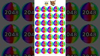 Ball run 2048 Find The Odd One Out | Spot The Difference | Emoji Puzzles #shorts