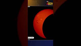 একশ বছরেরও বেশি সময় পর স্পেন থেকে দেখা গেছে পূর্ণগ্রাস সূর্যগ্রহণ। solar eclipse #solareclipse