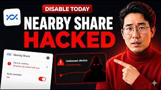 CRITICAL Nearby Share is Auto Connecting to Hackers In Public Disable Today