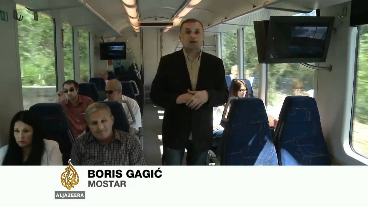 Promoviran savremeni voz na liniji Sarajevo - Mostar - Al Jazeera Balkans
