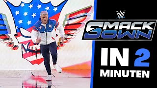 WWE SmackDown in (unter) 2 Minuten | The CHAMP is BACK! - WWE Highlights 12.09.2025
