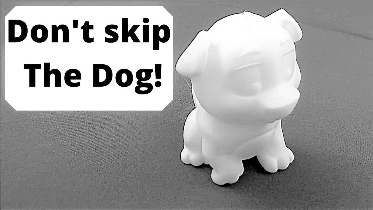 Bred vifte hun er træt af What Is the Test Dog and Why It's important for 3D Printing! - YouTube