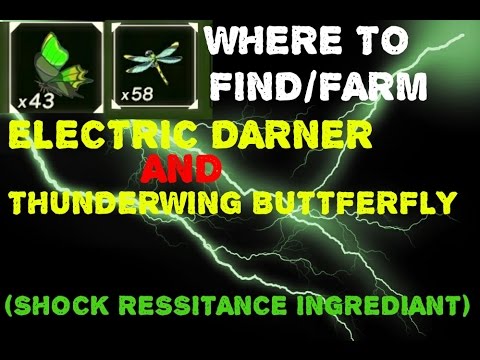 Zelda Breath Of The Wild - Where To Find/Farm Electric Darners &  Thunderwing Butterflys - Youtube Zelda Breath Of The Wild - Where To Find/Farm Electric Darners &  Thunderwing Butterflys - Youtube