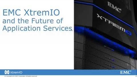 EMC XtremIO Overview