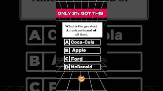 What is the greatest American brand of all time?#usatoday #quiz #brainteaser #trivia