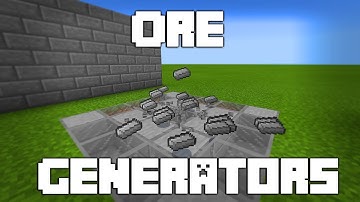 Minecraft: Ore Generator Tutorials With Command Blocks On The Bedrock Edition