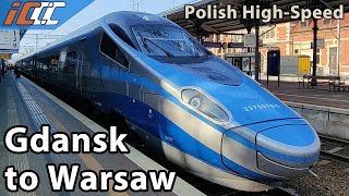 Gdansk to Warsaw on the excellent PKP EIP high-speed train