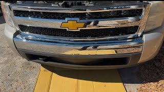 2007-13 Front Bumper Removal How To How To Replace Front Bumper Remove And Install 2007 2013 Silverado