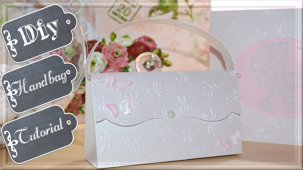 Borsetta porta confetti ✂️ DIY Tutorial ✂️  Paper Gift Handbag