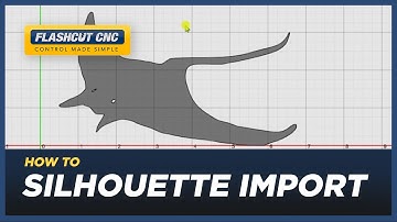 How to Import a Silhouette Image - FlashCut CAD/CAM/CNC Software