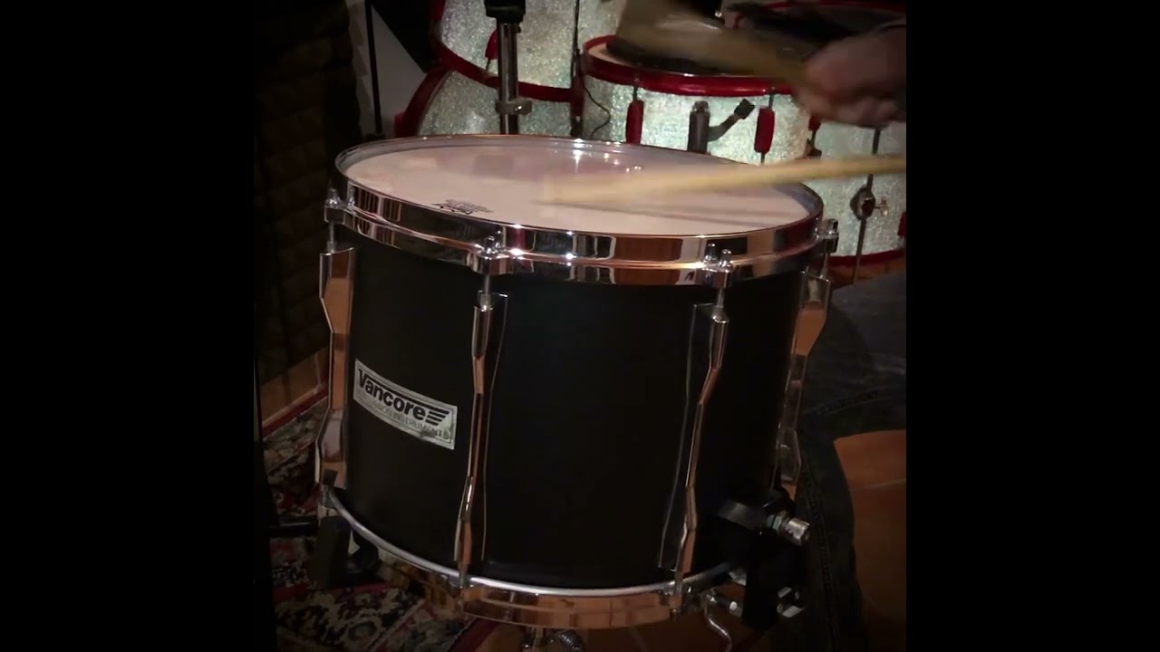 14x10 Vancore Snare Drum Corps Custom Standard Made In Holland iPhone mic