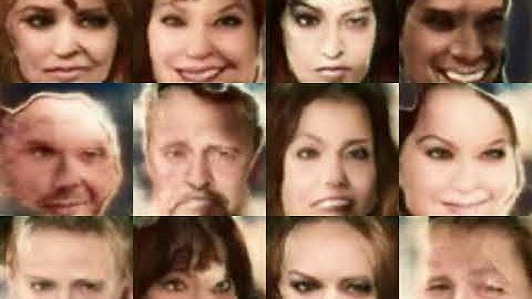 Faces Generation with deep convolutional generative adversarial networks