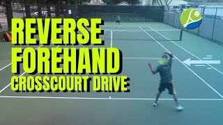The Reverse Forehand Crosscourt Drive - Point Tactics Series