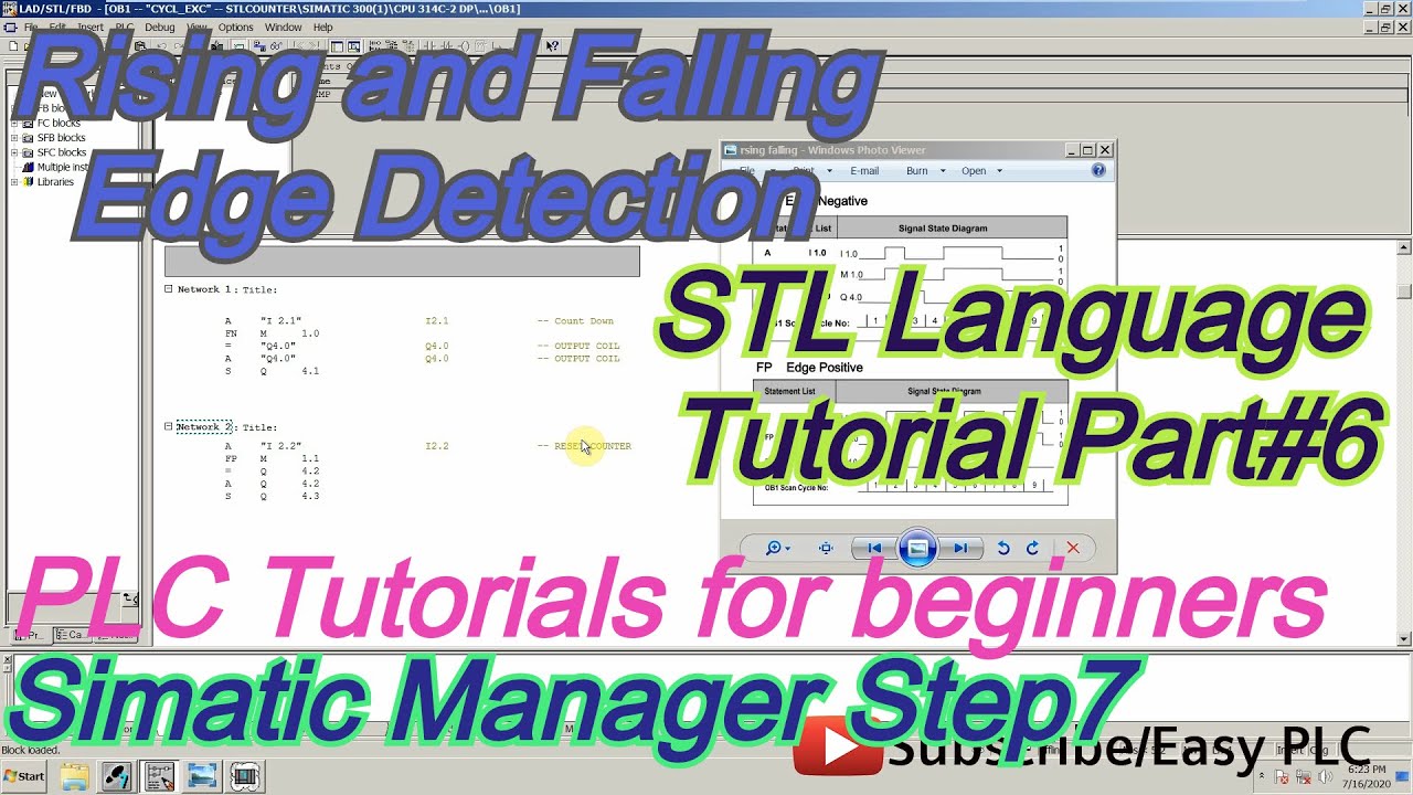 Positive and Negative Edge Detection (Rising and Falling Edge) in STL ...