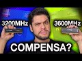 MEMÓRIA RAM 3200MHz ou 3600MHz faz diferença? Testes com GRÁFICO INTEGRADO Ryzen 5 4650G e VEGA 7