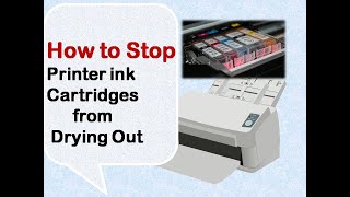 robot Udelade Sjældent How to Stop Printer Ink Cartridges From Drying Out - YouTube