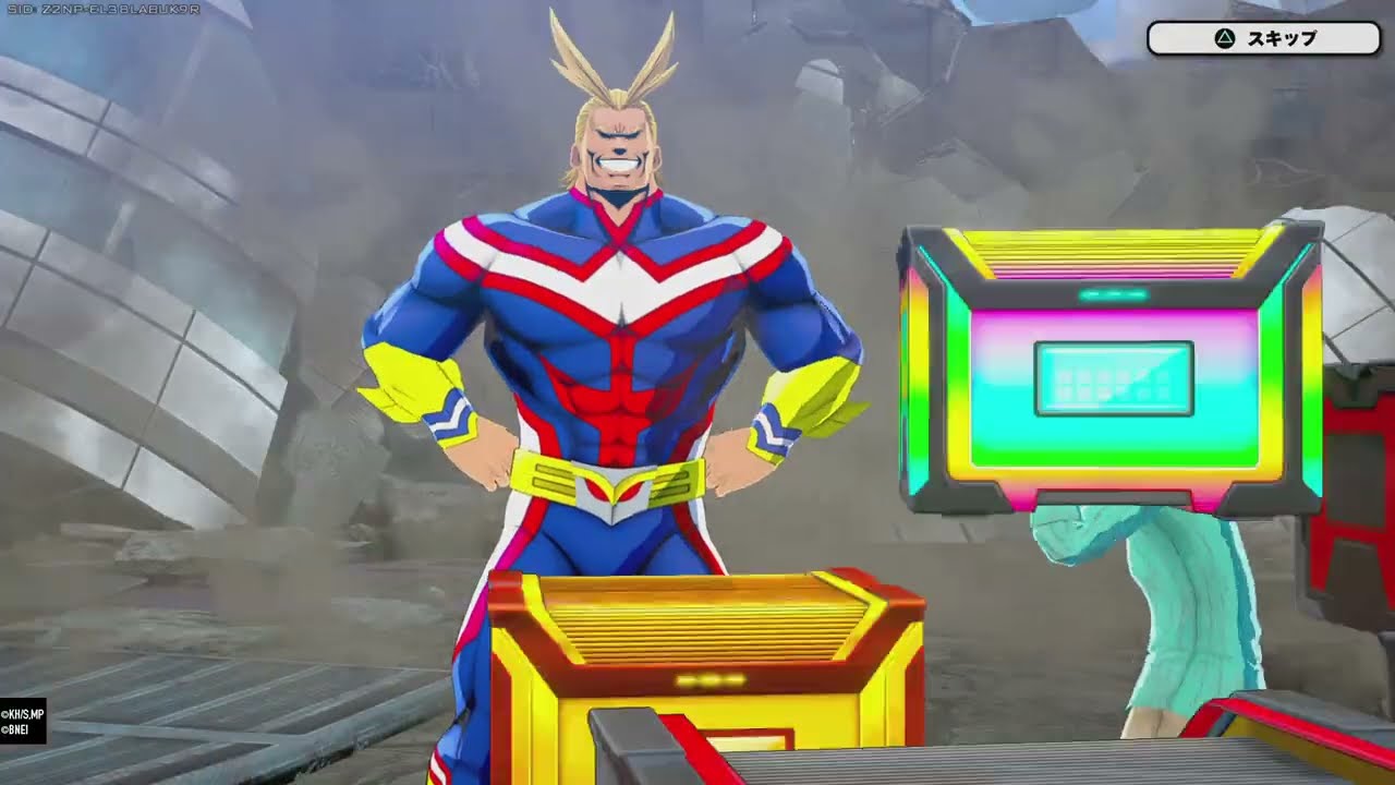 80連ガチャ。このザマよ。ガチャポイント永年繰越してくれよ。僕のヒーローアカデミア ULTRA RUMBLE_20250806222717