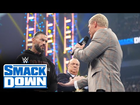 FULL SEGMENT – Reigns and Rhodes come face-to-face before WrestleMania: SmackDown, March 22, 2024