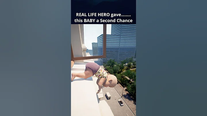 BABY survive 80ft FALL? #shorts #story #heroic