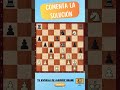 Blancas juegan y ganan♟️ #chessplayer #ajedrez #chessproblems #chesstactics #chess #chesslover