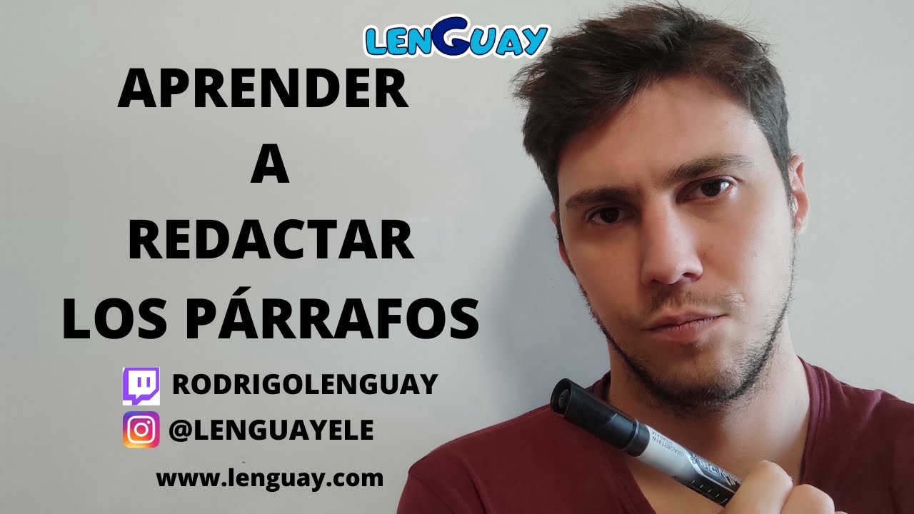 Curso de redacción, aprender a redactar, cómo redactar, los párrafos #3