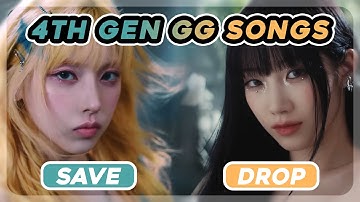 [KPOP GAME] ✨SAVE ONE DROP ONE 4TH GEN GIRL GROUPS SONGS✨ [41 ROUNDS]