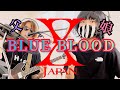 BLUE BLOOD/X JAPAN ドラム&ギター親子演奏