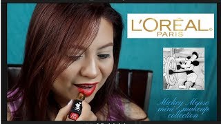 L'Oreal Paris x Mickey Mouse mini collection 😍 IS IT WORTH IT!!!! L'Oreal Paris x Mickey Mouse mini collection 😍 IS IT WORTH IT!!!!