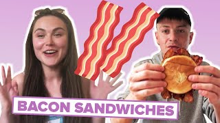 Brits Try Other Brits' Bacon Sandwiches