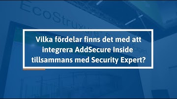 Security Expert från Schneider med AddSecure Inside