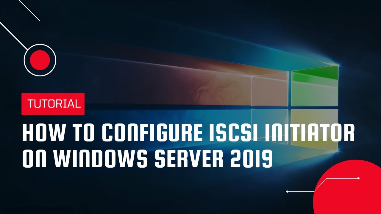 How to configure iSCSI Initiator on Windows Server 2019 | VPS Tutorial